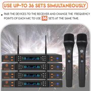 Digimore D-335 Dual Wireless Microphone System