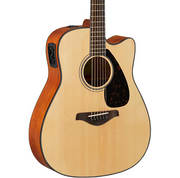 Yamaha Semi Acoustic Guitar FGX800C Natural