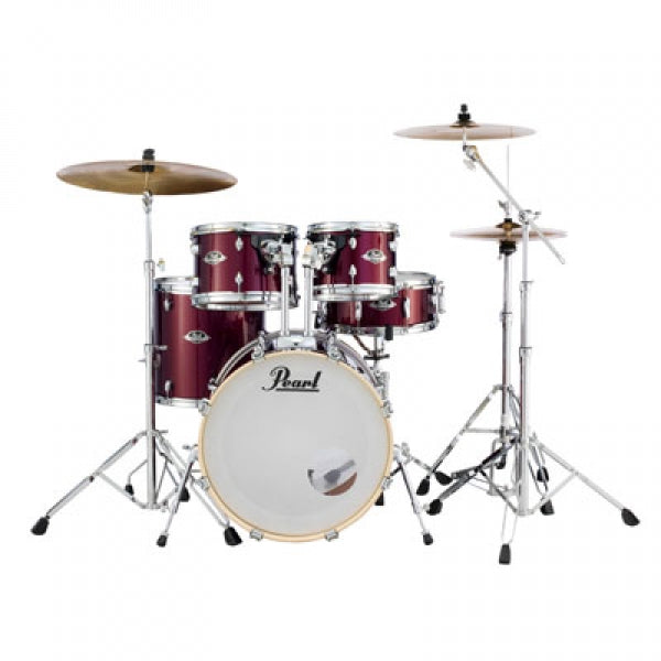 Pearl Export EXX, Hybrid Shell Pack 5-Pcs Drum Set (EXX725SPC) With Ha ...