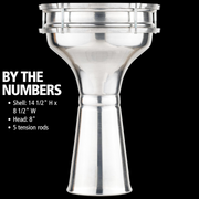 Meinl HE-104 Aluminium Darbuka