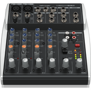 Behringer XENYX802S Premium Analog 8-Input Mixer with USB Streaming Interface