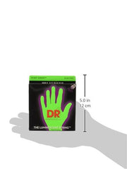 DR Neon Electric Guitar Strings Set - Green