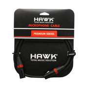 HAWK Premium Series Microphone Cable With Hawk Connector 1M - HXFPLU01
