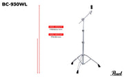PEARL BC-930WL Boom Cymbal Stand w/WingLoc Quick Release