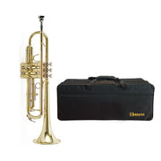 Havana M5210 Bb Trumpet - Gold Lacquer Finish