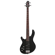 Cort Action Bass Plus 4-String Bass Guitar - Left Handed - Black