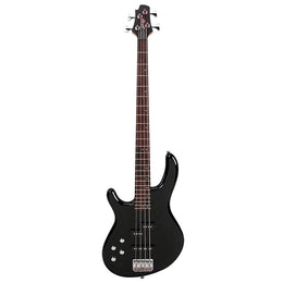 Cort Action Bass Plus 4-String Bass Guitar - Left Handed - Black