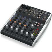 Behringer XENYX802S Premium Analog 8-Input Mixer with USB Streaming Interface