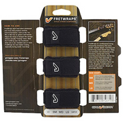 Gruv Gear FW-3PK-SM FretWraps String Muters (Black, Pack of 3)