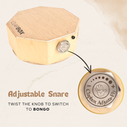 Clapbox CB300 Travel Cajembe (3 instruments in 1) Natural