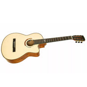 CORT Solencanto Electro Acoustic Guitar W/case WBL - White Blonde