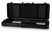 GATOR CASES TSA ATA Molded 76-note Keyboard Case w/ Wheels - GTSA-KEY76