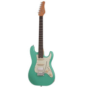 Schecter Nick Johnston Traditional HSS 6 String Electric Guitar - Atomic Green