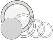 REMO Drumhead USA Pro Pack PP 2420 PS