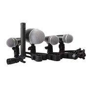 Proel Dmh5Xl 5-Piece Drum Microphone Kit, Black - Xlr