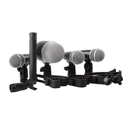 Proel Dmh5Xl 5-Piece Drum Microphone Kit, Black - Xlr