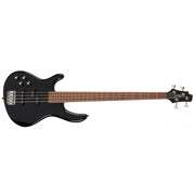Cort Action Bass Plus 4-String Bass Guitar - Left Handed - Black
