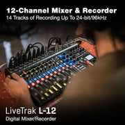 Zoom LiveTrak L-12 12-Channel Digital Mixer