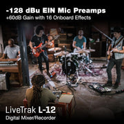 Zoom LiveTrak L-12 12-Channel Digital Mixer