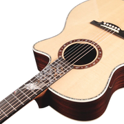 TYMA M3 Custom Series All-Solid Grand Auditorium with Premium Inlays Semi-Acoustic Guitar