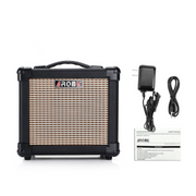 AROMA AG-10 10W Handy Portable Black Acoustic Electric Amplifier