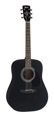 Cort AD810-BKS Standard Series Acoustic Guitar, Black Satin
