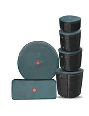 OLIVE-OL-DRUM100 5 Psc Drum Set Bag
