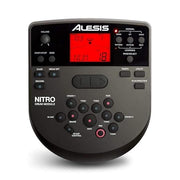 ALESIS NITRO MAX KIT Special Edition Eight Piece Electronic Drum Kit with Mesh Heads and Bluetooth Red edition