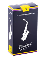 Vandoren SR213 Alto Sax Traditional Reeds Strength 3