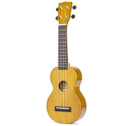 Mahalo MH1VNA Hano Series 4 String Soprano Ukulele with Bag, Vintage Natural