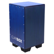 Clapbox Adjustable Snare Cajon CB40  Blue, Birch Wood