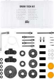 Meinl Cymbals Drum Tech Kit Repair Set for Tuning, Maintenance, Repair, or Restoration — 14-pc Includes Key - MDTK