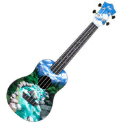 Flight Designer TUC30 SLO 4 strings Concert Ukulele, with Gig Bag - (Solvenia Print)