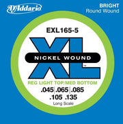 D ADDARIO Electric Bass 5 Strings Set EXL165-5