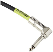 Ernieball Classic Patch Cable Angle/Angle 6in - 3 Pack