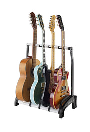 Konig & Meyer Guitar Stand, 4 Guitars Guardian(3+1) -Black 17534-016-00