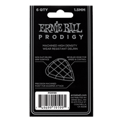 Ernie ball Prodigy Guitar Picks - 1.5mm Black - 6 Pack