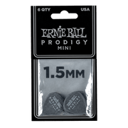 Ernie ball Prodigy Guitar Picks - 1.5mm Black - 6 Pack