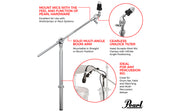Pearl Mic Holder Uni-Lock Boom Arm Attachment MH-830 (H)