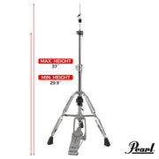 Pearl H930 Hi-Hat Stand, Demonator Style Long Footboard