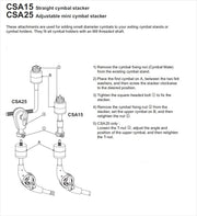 TAMA Cymbal Stacker Attachment CSA25