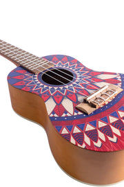 Bamboo U-23 Passion Concert Ukulele New Generation Series, Mandala Line