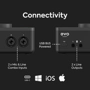 Audient EVO 4 Professional 2in/2out USB Audio Interface