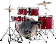 Mapex Venus 5-piece Rock Complete Drum Set - Crimson Red Sparkle VE5295FTCVM