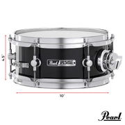 Pearl SHORT FUSE Snare drum with Adaptor SFS10 10X4.5 Effect
