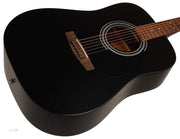 Cort AD810-BKS Standard Series Acoustic Guitar, Black Satin