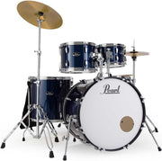 Roadshow 5-Piece Drum Set with Cymbal and Hardware, Royal Blue Metallic Finish RS525SC/C743