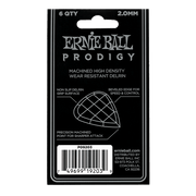 Ernie ball Prodigy Guitar Picks - 2.0mm White - 6 Pack