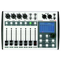 PROEL DIGIPAD8 8IN Digital Mixer FX USB BT