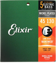Elixir Strings Nanoweb Light Bass 5-Strings (14202)